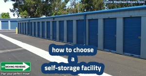 how to choose a self-storage facility