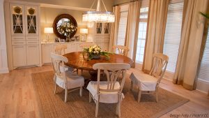 Find out how to move a dining room table the right way.