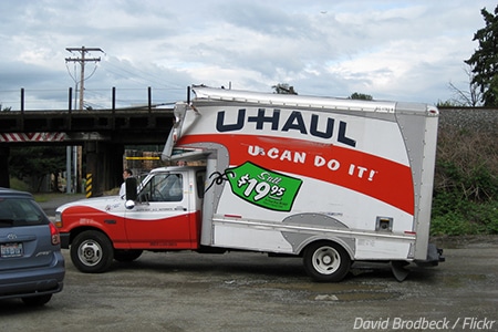 How to drive a moving truck across the country