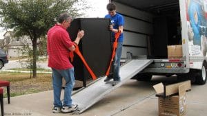 Moving straps are very helpful in a house move.