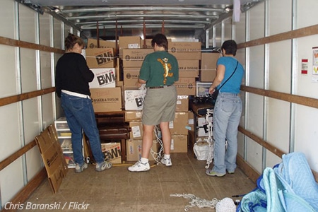 How to load a moving truck