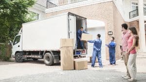 Find out how long it takes movers to load a truck.