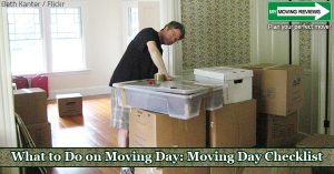 A moving day checklist for a successful relocation experience.