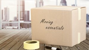 Tips for packing an essentials box for moving.