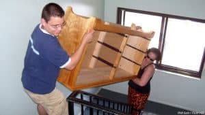 How to move furniture into an apartment