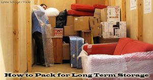 How to pack for long-term storage so that your items remain in excellent condition for the entire storage period.