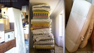 Make sure you know how to store a mattress the right way.