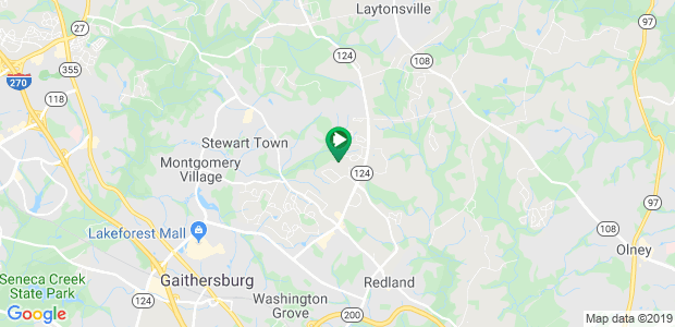 Gaithersburg,Maryland Map