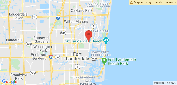 Fort Lauderdale,Florida Map