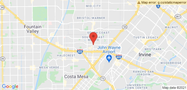 Costa Mesa,California Map