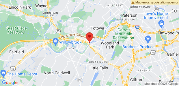 Totowa,New Jersey Map